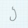 Hooks Volzhanka Worm Hook No. 1/0, 10 pcs
