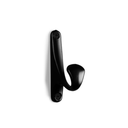 Furniture hook Cappio Dawn, one -rod, black-1