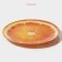 Plate Glass Pies of Dilan "Juicy Orange", D = 18 cm