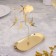 Carousel Summary of Fairies, Gold, Metal, 8.5 x 18 cm