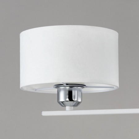 Suspended chandelier Citilux "Tilda" CL469130, 55x55x30 cm, 3x75W, E27, white color-6