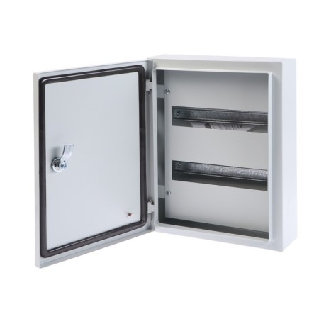 Corps SE DEKRAFT SHRN-24, 2 rows, 24 modules, hinged, IP54, 400x300x120mm, metal, 30251Dek-1