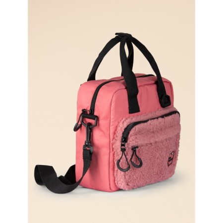 Baby bag, size 9x22x24.5 cm, red color-1