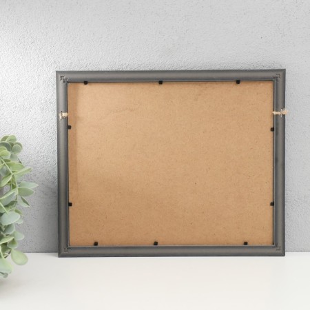 Photo frame plastic, textiles in 2 photos "Rainbow Night" with clothespins 27.7x23 cm-2