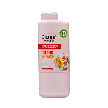Shower gel Dicora "citrus and peach", 400 ml