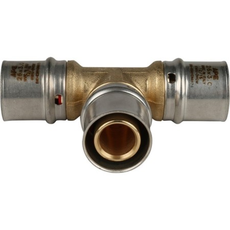 The tee-press Stout SFP-0006-262626, D = 26 mm, brass-1