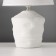 Table lamp with lampshade Risalux Neobraska, 1 × 40 W, E27, White, 20 × 20 × 32 cm