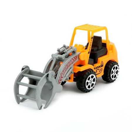 Radio -controlled “Evaciatorial” truck, with a loader, works from batteries, mix-10