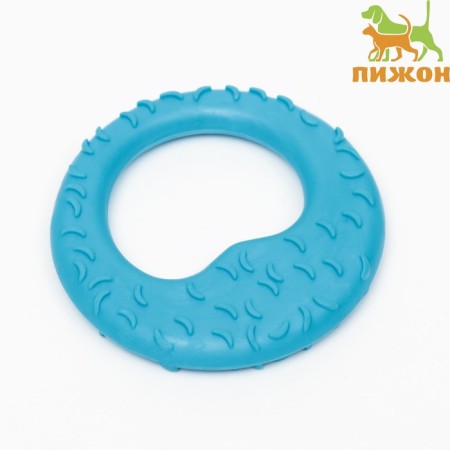 Chewing toy "Girya", 8 cm, blue
