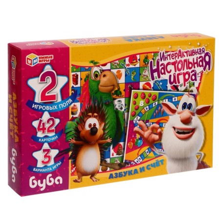 Table interactive game "ABC and score", Buba-1