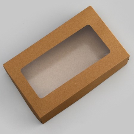 Packaging for products, craft with a window, 23 x 14 x 6 cm, 1.9 liters-3