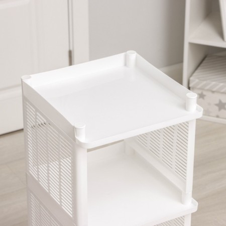 The floor of the 4th sectional alternative "Light", the color is white-4