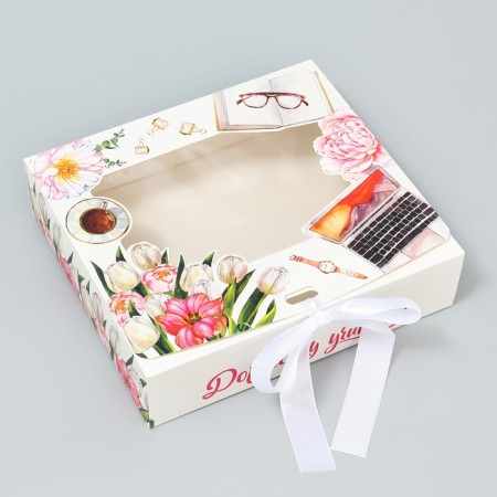 Gift-bending box, packaging, “expensive teacher”, 20 x 18 x 5 cm-3