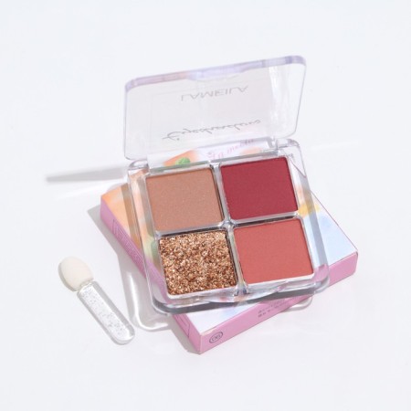 Palette of shadows for eyelids, 4 colors-1