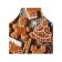 Apron of a kitchen with a photographic appendix "Festive gingerbread", adjustable, size OS