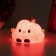 Night "Cloud" LED from AG13 batteries pink 12x10x8 cm
