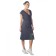Women's dress "Tropical flowers", size 50, color gray