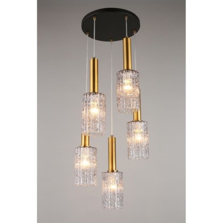 Suspended chandelier Henrite E27 200W-5