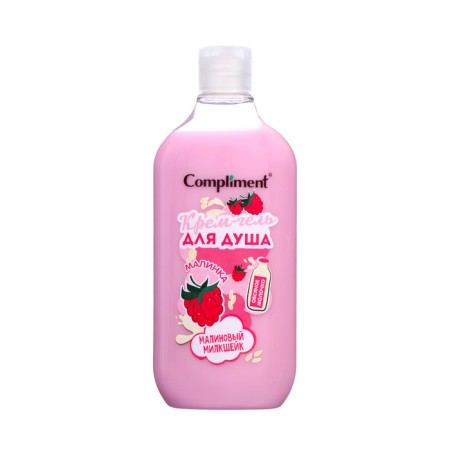Cream-Gel Soul Compliment "Raspberry Milkshik", 500 ml