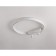 LED ceiling LED Ambrella Light, Linetech, FL5807, LED, 40 W, 3200LUM, 3000-6400K, white color