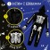 Carnival set "Terrible Skeletter": overalls, gloves, makeup, p. 104–116 cm