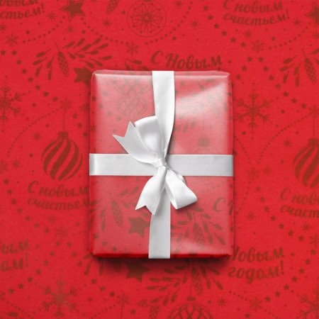 Paper Packaging with New Happiness, 50 x 70 cm, New Year-3