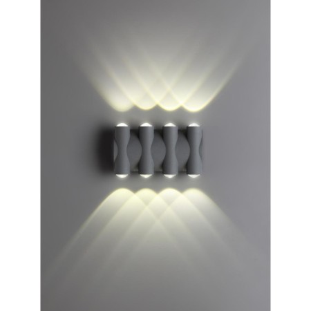 Calle lamp, 8x8W LED, 4000K, 680LM, IP54, gray color.-2