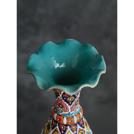 Floor Vase Persia, 44 cm, ceramics, mix, Iran-8