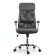Office armchair Brabix "Flight ex-540", chrome, fabric, mesh, gray