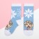 Children's socks "Elsa", cold heart, size 16-18 cm