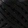 Knitted yarn metallic "snake scales" 100 g (black)