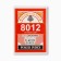 Plastic playing cards "8012", 54 pcs, 28 μm, blue, 6.3 x 8.8 cm