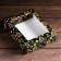 Gift box, lid is, with the window "Festive magic", 18 x 15 x 5 cm