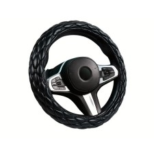 Carfashion shuttle steering wheel, size m, black/black