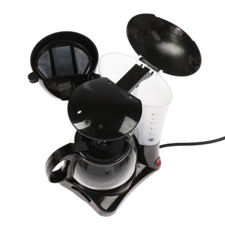 Coffee machine Luazon LKM-651, drip, 650 W, 0.6 l, black-5