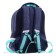 School backpack Hatber Easy "Shooter", 41 x 29 x 16 cm, ergonomic back, blue