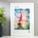Photo frame plastic 21x30 cm (500) white