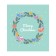 A set of napkins for setting the Christmas Wreath, rectangular, size 32x46 cm, 4 pcs