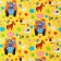 Glossy packaging paper, blue tractor, 70x100 cm