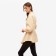 Female Lengated Minaku: Casual Collection Beige Color, Rr. 44