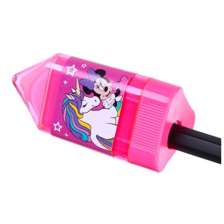 Sharpen with an eraser, plastic, Minnie Mouse and unicorn-5