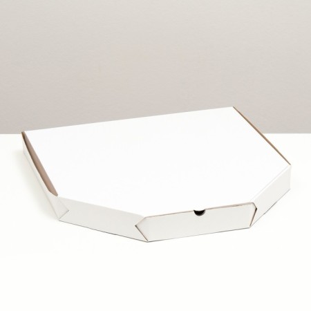 Pizza packaging, white, 42 x 42 x 4.5 cm, set 10 pcs,