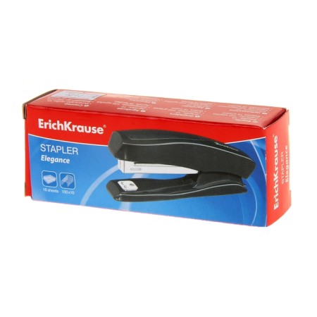 Stapler Erichkrause Elegance No. 10, up to 20 sheets, built -in anti -stepler, black-6