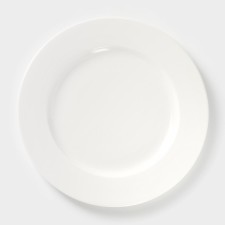Porcelain dining Porcelain Wilmax Stella Pro, D = 23 cm, white color