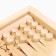 Wooden backgammon with checkers "Moscow", board game, 40 x 40 cm