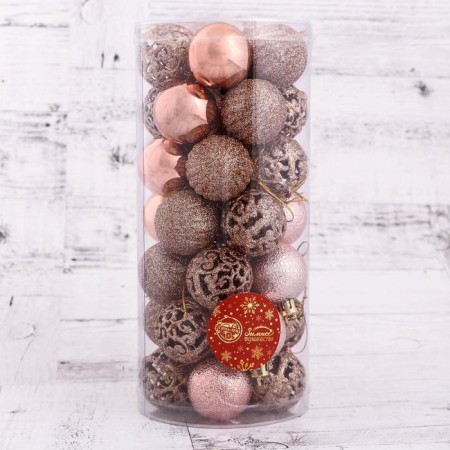 Set of balls plastic D-4 cm, 35 pcs "Eide dayshail"-1
