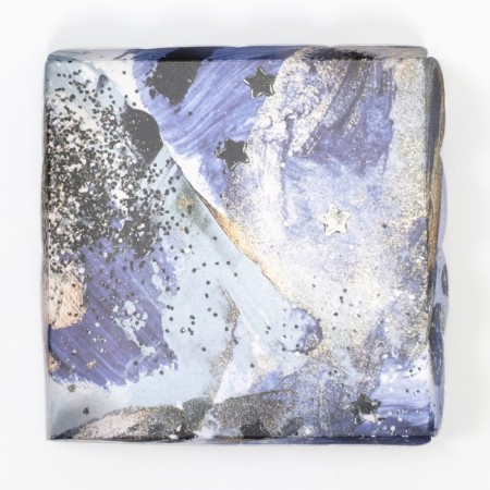 Box for cookies, "lapis lazuli", 12 x 12 x 3 cm-3