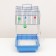Poultry cell equipped BD-1/2Q, 30 x 23 x 39 cm, blue