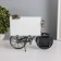 Photo frame Plastic with clock "Bicycle" 10x15 cm, 18x22 cm
