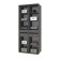 Set of two drawers Stone, 476x500x361 dark stone